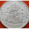 ESPAÑA 5 PESETAS 1892 * 18 92 PGM REY ALFONSO XIII tipo "RIZOS" KM.700 MONEDA DE PLATA (DURO - PRECIOSA) Spain silver R/4