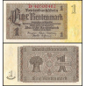 . III REICH - ALEMANIA 1 RENTENMARK 1937 DEUTSCHE RENTENBANK Pick 173 BILLETE SC Germany WWII UNC BANKNOTE