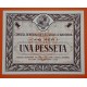 . @RARO@ ANDORRA 1 PESETA 1936 GUERRA CIVIL 2ª EMISIón Color MARRÓN Pick 6 BILLETE SC Principado de 1 Pesseta