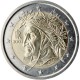 1º AÑO DE EMISIÓN x ITALIA 2 EUROS 2002 BUSTO DE DANTE SC MONEDA BIMETALICA Italy 2€