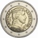 . 1º AÑO DE EMISIÓN x LETONIA 2 EUROS 2014 DAMA ESLAVA MONEDA BIMETALICA SC Latvia Latvijas