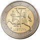 . 1º AÑO DE EMISIÓN x LITUANIA 2 EUROS 2015 CABALLERO MEDIEVAL MONEDA BIMETALICA SC