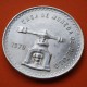 @ESCASA@ MEXICO 1 ONZA 1979 BALANZA y PRENSA DE ACUÑAR KM.M49 MONEDA DE PLATA MBC++ silver coin OZ TROY OUNCE R/5