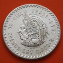 MEXICO 5 PESOS 1948 INDIO CUAUHTEMOC KM.465 MONEDA DE PLATA @LIMPIADA@ Mejico silver 0,87 ONZAS R/4