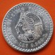 MEXICO 5 PESOS 1948 INDIO CUAUHTEMOC KM.465 MONEDA DE PLATA @LIMPIADA@ Mejico silver 0,87 ONZAS R/4