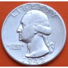 ESTADOS UNIDOS 1/4 DOLAR 1942 P GEORGE WASHINGTON KM.164 MONEDA DE PLATA MBC USA silver Quarter dollar WWII
