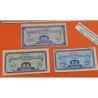 . 5 Billetes x CONSEJO DE ASTURIAS y LEÓN 25+40+50 CENTIMOS 1937 + 1 PESETA + 2 PESETAS 1937 MBC+ España GUERRA CIVIL