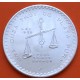 MEXICO 1 ONZA 1980 BALANZA KM.M49 MONEDA DE PLATA EBC OZ Mejico UNA ONZA TROY DE PLATA PURA R/2