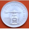 MEXICO 1 ONZA 1980 BALANZA KM.M49 MONEDA DE PLATA EBC OZ Mejico UNA ONZA TROY DE PLATA PURA R/2