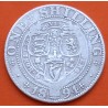 @ESCASA@ INGLATERRA 1 SHILLING 1894 Queen VICTORIA tipo MANTO KM.780 MONEDA DE PLATA UK United Kingdom silver