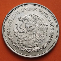 @PRECIOSA@ MEXICO 5000 PESOS 1988 CINCUENTENARIO DE LA EXPROPIACION PETROLIFERA KM.531 MONEDA DE NICKEL Mejico R/2