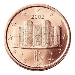 ITALIA 1 CENTIMO 2003 CASTILLO DEL MONTE DEL siglo XIII KM.210 MONEDA DE COBRE SC Italy 1 Euro Cent Cts