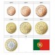 . 7 moneda x PORTUGAL MONEDAS EURO 2008 SC 1+2+5+10+20+50 Centimos + 1 EURO 2008 *** NO INCLUYE 2 EUROS ***