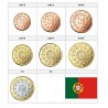 . 7 moneda x PORTUGAL MONEDAS EURO 2008 SC 1+2+5+10+20+50 Centimos + 1 EURO 2008 *** NO INCLUYE 2 EUROS ***