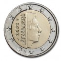 1º AÑO DE EMISIÓN x LUXEMBURGO 2 EUROS 2002 GRAN DUQUE JEAN MONEDA BIMETALICA SC Luxembourg