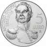 0,53 Onzas x SAN MARINO 5 EUROS 2005 ANTONIO ONOFRI MONEDA DE PLATA SC 18 grs Ley 925