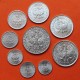 . 8 monedas x POLONIA @NUEVAS@ 1+2+5+10+20+50 GROSZY y 1+2+5 ZLOTY 1949 a 1975 PERSONAJES ALUMINIO