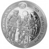 . 1 aaaaaaaaaacoin @6/NOVIEMBRE Envío@ RUANDA 50 FRANCOS 2025 CICLISMO Sporting Ounce 1ª MONEDA DE PLATA ONZA OZ silver Rwanda