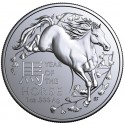 . @ENVÍO HOY@ AUSTRALIA 1 DOLAR 2026 AÑO DEL CABALLO Lunar RAM MINT MONEDA DE PLATA Oz ONZA