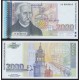 @MUY RARO@ BULGARIA 2000 LEVA 1994 NIKOLA FICHEV y CATEDRAL Pick 107.A BILLETE SC Bulgarie 2000 Aeba UNC BANKNOTE