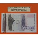 @RARO@ BULGARIA 50000 LEVA 1997 SANCIRILO y SAN METODIO Pick 113 BILLETE SC UNC BANKNOTE