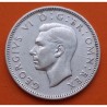 INGLATERRA 1 SHILLING 1946 JORGE VI LEON y ESPADAS Tipo ESCOCIA KM.854 MONEDA DE PLATA MBC+ UK silver