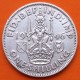 INGLATERRA 1 SHILLING 1946 JORGE VI LEON y ESPADAS Tipo ESCOCIA KM.854 MONEDA DE PLATA MBC+ UK silver