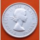CANADA 25 CENTAVOS 1964 REINA ISABEL II y ALCE KARIBOU KM.52 MONEDA DE PLATA MBC+ silver coin