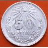 MEXICO 50 CENTAVOS 1943 AGUILA y VALOR KM.447 MONEDA DE PLATA EBC Mejico Mexiko silver coin WWII