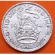 INGLATERRA 1 SHILLING 1940 JORGE VI y LEON SOBRE CORONA diseño INGLES KM.853 MONEDA DE PLATA MBC++ UK silver WWII