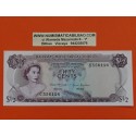 @PVP NUEVO 65€@ BAHAMAS 1/2 DOLAR 1968 MERCADO LOCAL y VIEJO BUSTO DE ISABEL II Pick .26.A BILLETE EBC 50 Cents Half Dollar