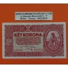 HUNGRIA 2 KORONA 1920 SEGADOR y ESCUDO Pick 58 BILLETE SC + IMPERFECCIONES Hungary UNC BANKNOTE