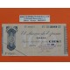 BILBAO 100 PESETAS 1936 BANCO DE VIZCAYA 292875 EUZKADI BILLETE TALON EUSKADI España Guerra Civil
