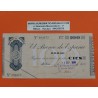 BILBAO 100 PESETAS 1936 BANCO DE VIZCAYA 292875 EUZKADI BILLETE TALON EUSKADI España Guerra Civil