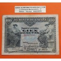 ESPAÑA 100 PESETAS 1906 CUADRO DE MUJERES SENTADAS Serie B 0967716 Pick 59A BILLETE MUY CIRCULADO @RARO@ Spain banknote