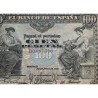 ESPAÑA 100 PESETAS 1906 CUADRO DE MUJERES SENTADAS Serie B 0967716 Pick 59A BILLETE MUY CIRCULADO @RARO@ Spain banknote