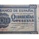@RARO@ ESPAÑA 500 PESETAS 1936 NOVIEMBRE 21 CATEDRAL DE SALAMANCA Serie B 770672 Pick 102 BILLETE MUY CIRCULADO