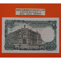 . @RARA SERIE de SUSTITUCIÓN 9B@ ESPAÑA 1000 PESETAS 1971 JOSE ECHEGARAY 9B 7874935 Pick 154 BILLETE SC Replacement Serial