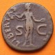 1 moneda x IMPERIO ROMANO Emperador CLAUDIO 41 - 42 ac AS de BRONCE Ceca ROMA 25mm DIOSA LIBERTAS