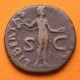 1 moneda x IMPERIO ROMANO Emperador CLAUDIO 41 - 42 ac AS de BRONCE Ceca ROMA 25mm DIOSA LIBERTAS