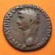 1 moneda x IMPERIO ROMANO Emperador CLAUDIO 41 - 42 ac AS de BRONCE Ceca ROMA 25mm DIOSA LIBERTAS