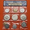 . 11 monedas x SOUVENIR VATICANO 20 + 50 + 100 LIRAS 1975 a 1982 y MEDALLAS PAPA JUAN PABLO II COBRE BAÑO DE PLATA