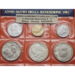 . 11 monedas x SOUVENIR VATICANO 20 + 50 + 100 LIRAS 1975 a 1982 y MEDALLAS PAPA JUAN PABLO II COBRE BAÑO DE PLATA
