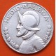 PANAMA 1/2 BALBOA 1947 VASCO NUÑEZ DE BALBOA KM.12 MONEDA DE PLATA @ESCASA@ Medio Balboa 1947 silver coin