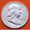 ESTADOS UNIDOS 1/2 DOLAR 1952 D BENJAMIN FRANKLIN KM.163 MONEDA DE PLATA MBC USA Half Dollar silver coin R/2
