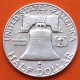 ESTADOS UNIDOS 1/2 DOLAR 1952 D BENJAMIN FRANKLIN KM.163 MONEDA DE PLATA MBC USA Half Dollar silver coin R/2
