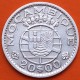 MOZAMBIQUE 20 ESCUDOS 1960 ESCUDO KM.80 MONEDA DE PLATA MBC+ Mocambique PROVINCIA ULTRAMARINA DE PORTUGAL