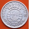 MOZAMBIQUE 20 ESCUDOS 1960 ESCUDO KM.80 MONEDA DE PLATA MBC+ Mocambique PROVINCIA ULTRAMARINA DE PORTUGAL