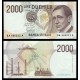 ITALIA 2000 LIRAS 1990 INVENTOR GUILLERMO MARCONI y BARCO Pick 115 BILLETE SC Italy 2000 Lire UNC BANKNOTE