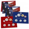 2021 UNITED STATES MINT UNCIRCULATED COIN SET D+P ESTADOS UNIDOS 1+5+10+10+25 CENTAVOS + 1/2 DOLAR KENNEDY + 1 DOLAR 2021